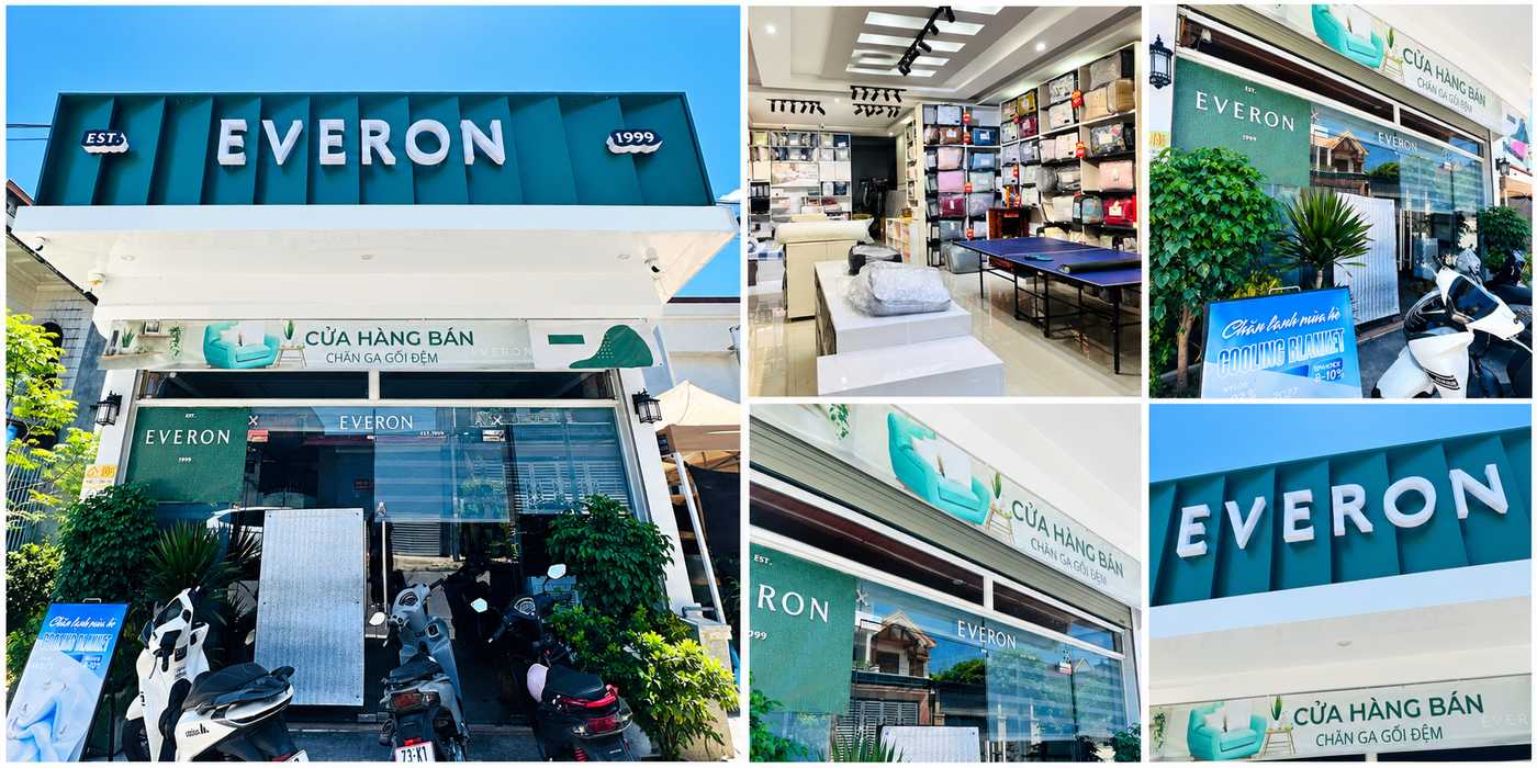 Cửa hàng chăn ga gối đệm Everon tại Quảng Bình