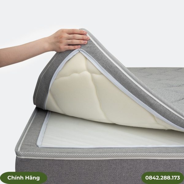 Đệm bông ép Everon Topper tháo rời