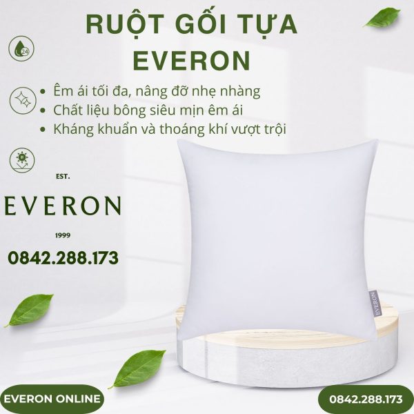 Ruột gối tựa Everon 50x50