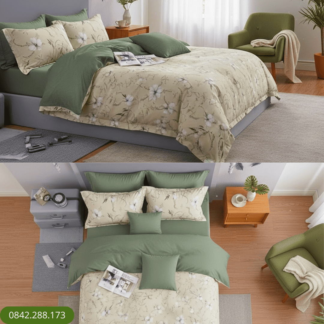Bộ ga chun Thome 064 Tencel