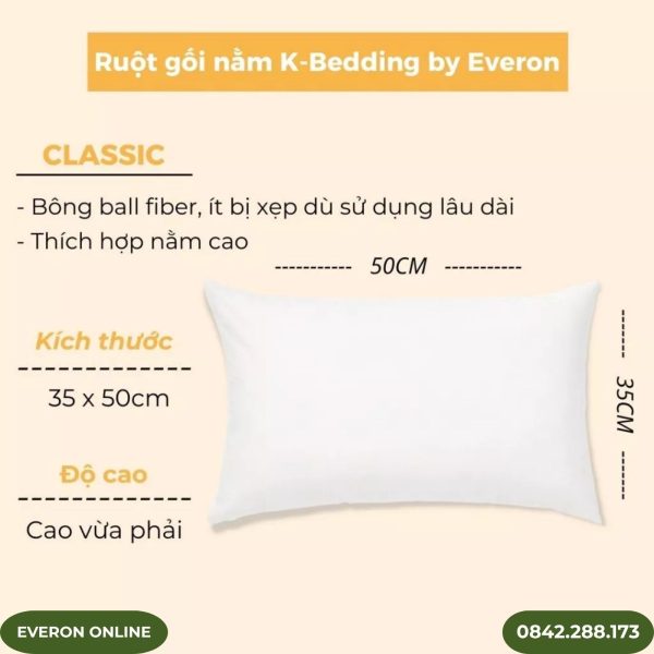 ruột gối kbedding chăm sóc giấc ngủ toàn diện
