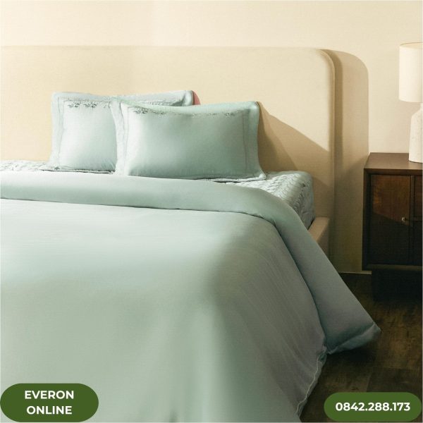 Bộ Chăn Ga Ngọc Thanh Liễu Everon ESTMC26001 Chính Hãng