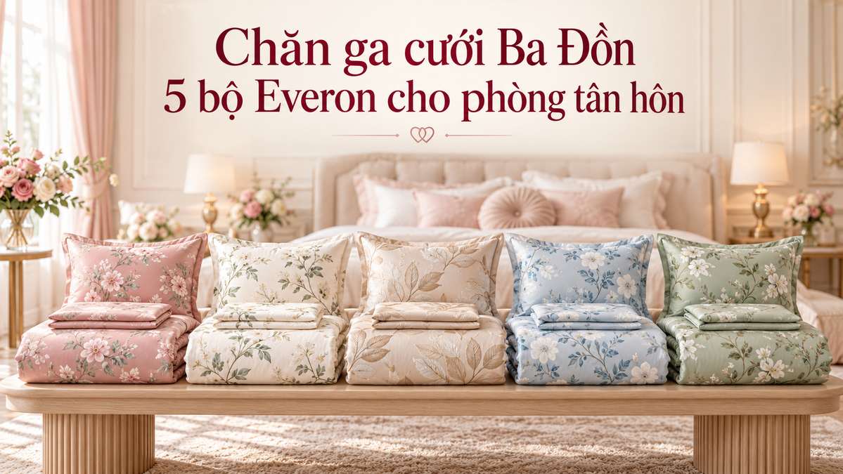 Chăn ga cưới ở Ba Đồn
