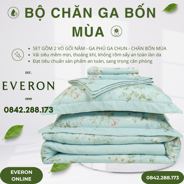EPMOC27024 bộ chăn ga everon cao cấp