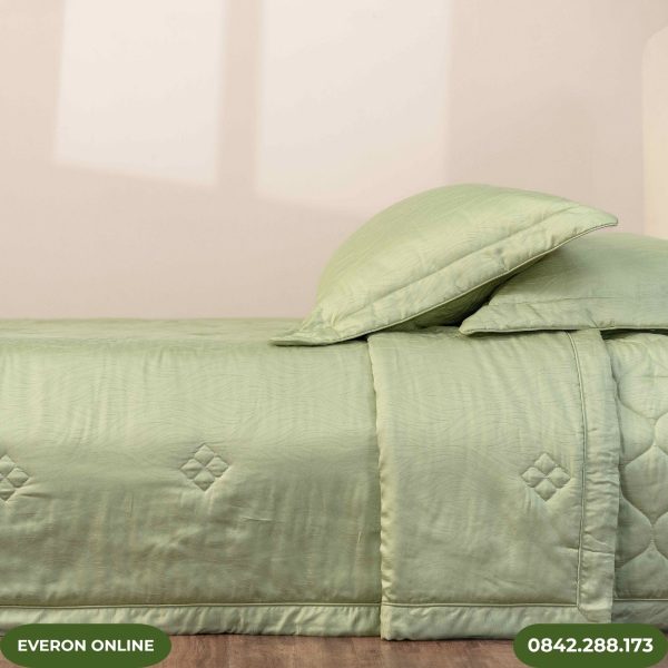Bộ chăn ga Everon Art Decor Tencel Jacquard ESTJ27017 chính hãng