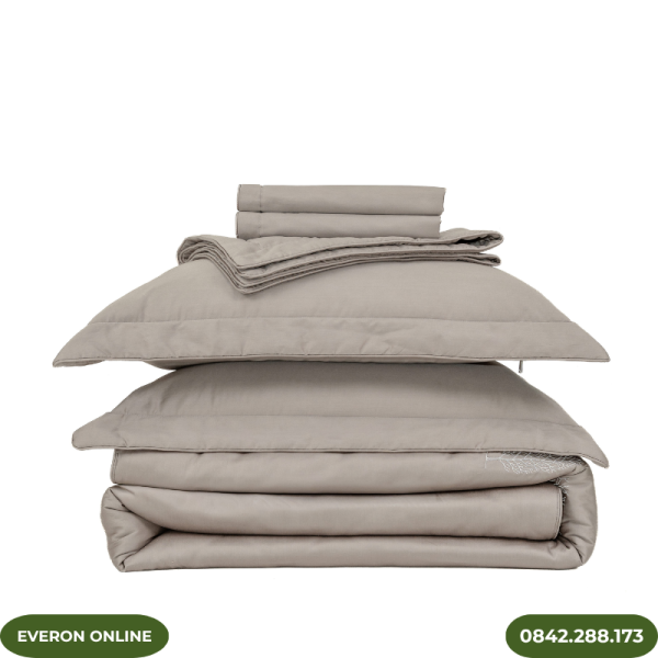 Bộ chăn ga Everon Tencel Blend ESTC27006 Pine