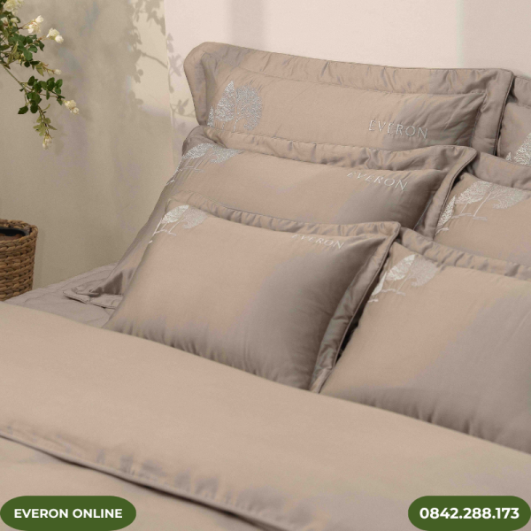 Bộ chăn ga gối Everon ESTC27006 BST Những Mảnh Êm
