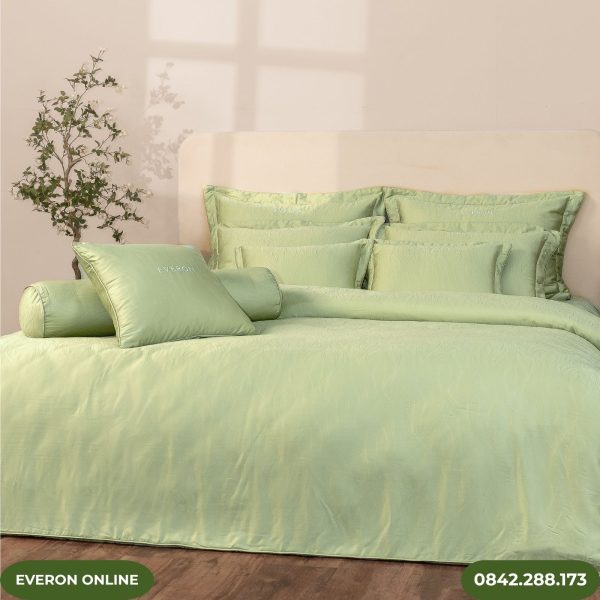 Bộ chăn ga gối Everon ESTJ27017 Art Decor Tencel cao cấp chính hãng