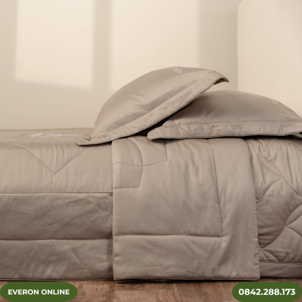 Bộ chăn ga gối Everon Pine ESTC27006 chất liệu Tencel Blend