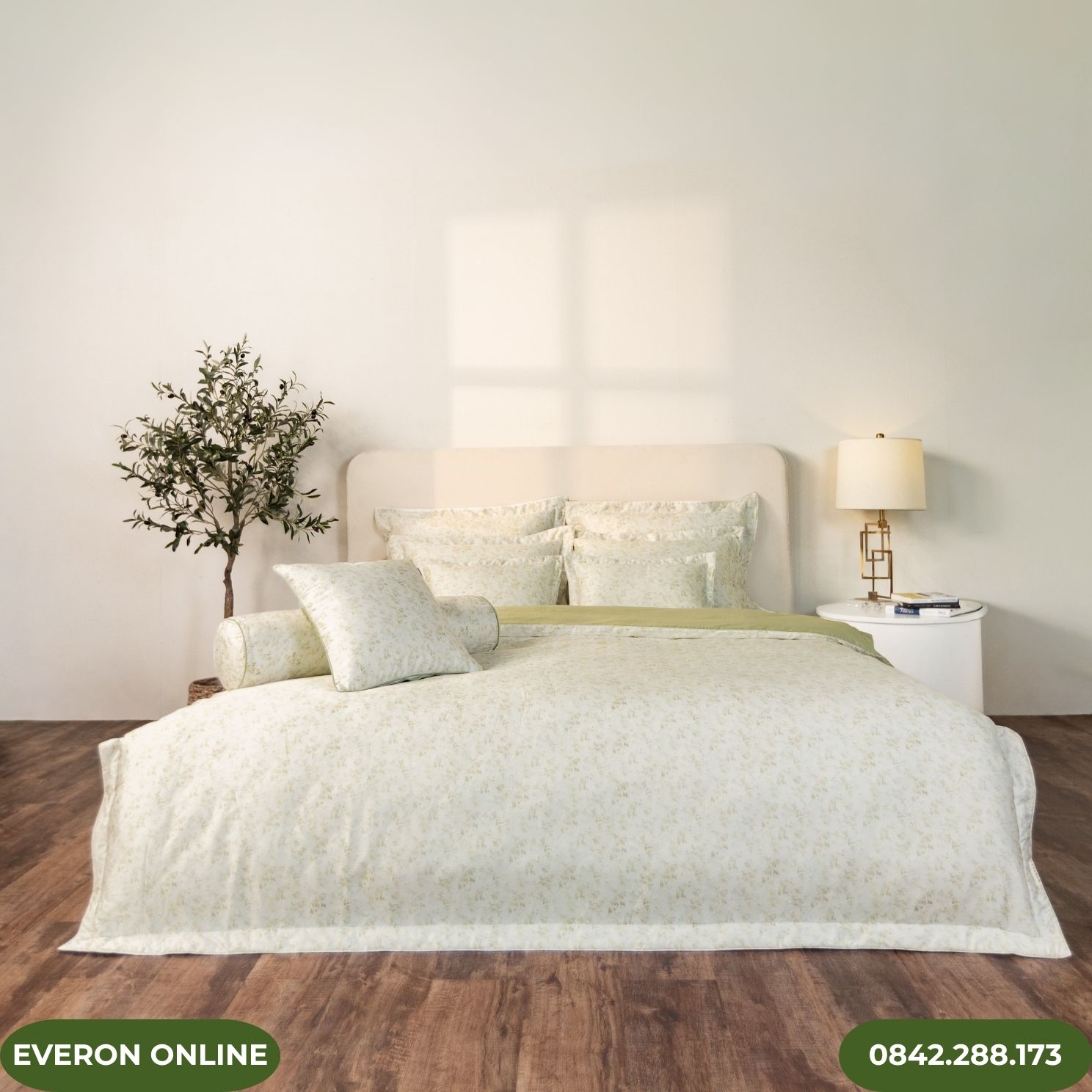 Bộ chăn ga gối đệm Everon EPTC27021