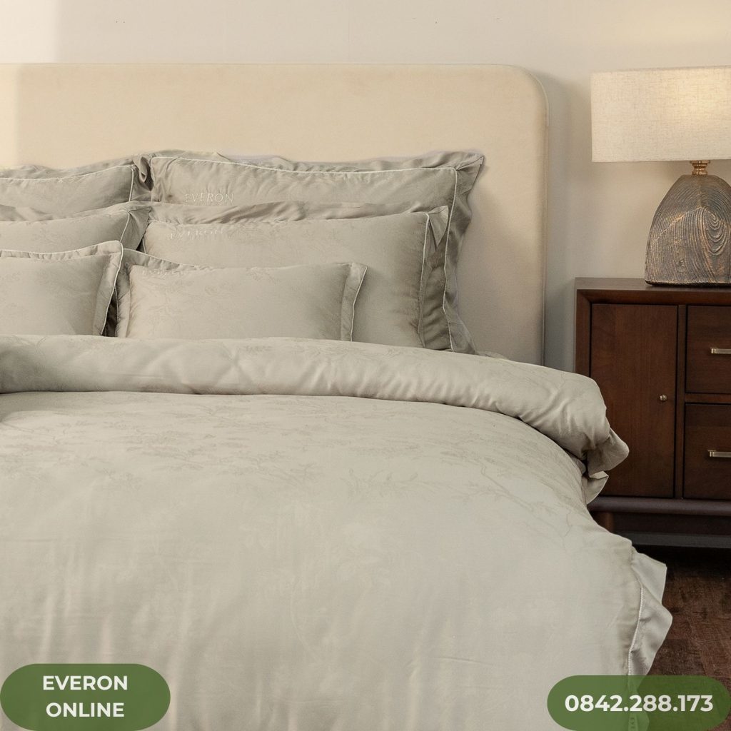 Chăn ga Everon ESTJ27020 Tencel Jacquard