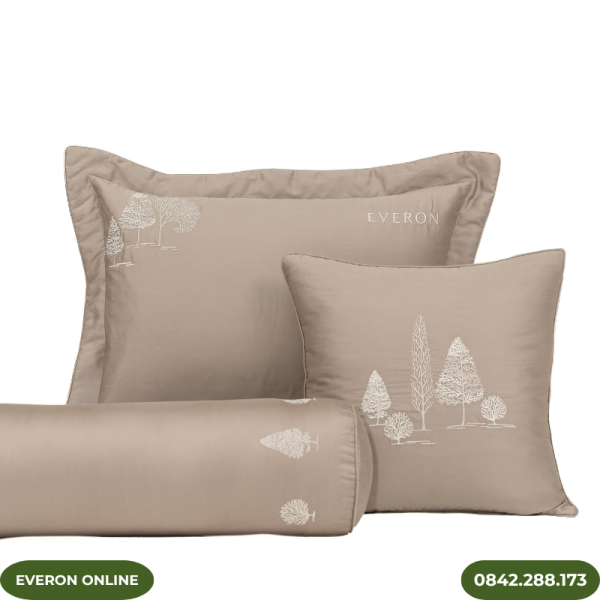 Chăn ga gối Everon ESTC27006 Pine Tencel Blend