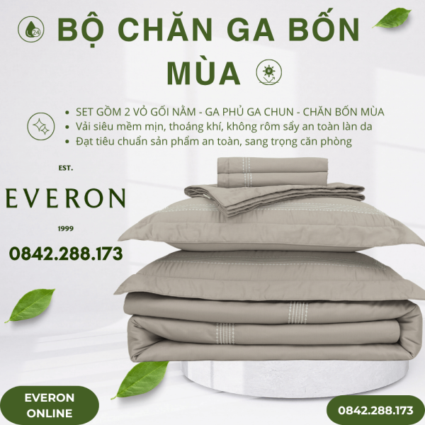 Everon chăn ga online, ESTMC27002 Chăn ga gối đệm tại quảng trị