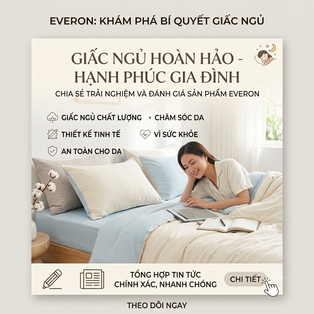 Tin tức mới nhất về chăn ga EVERON