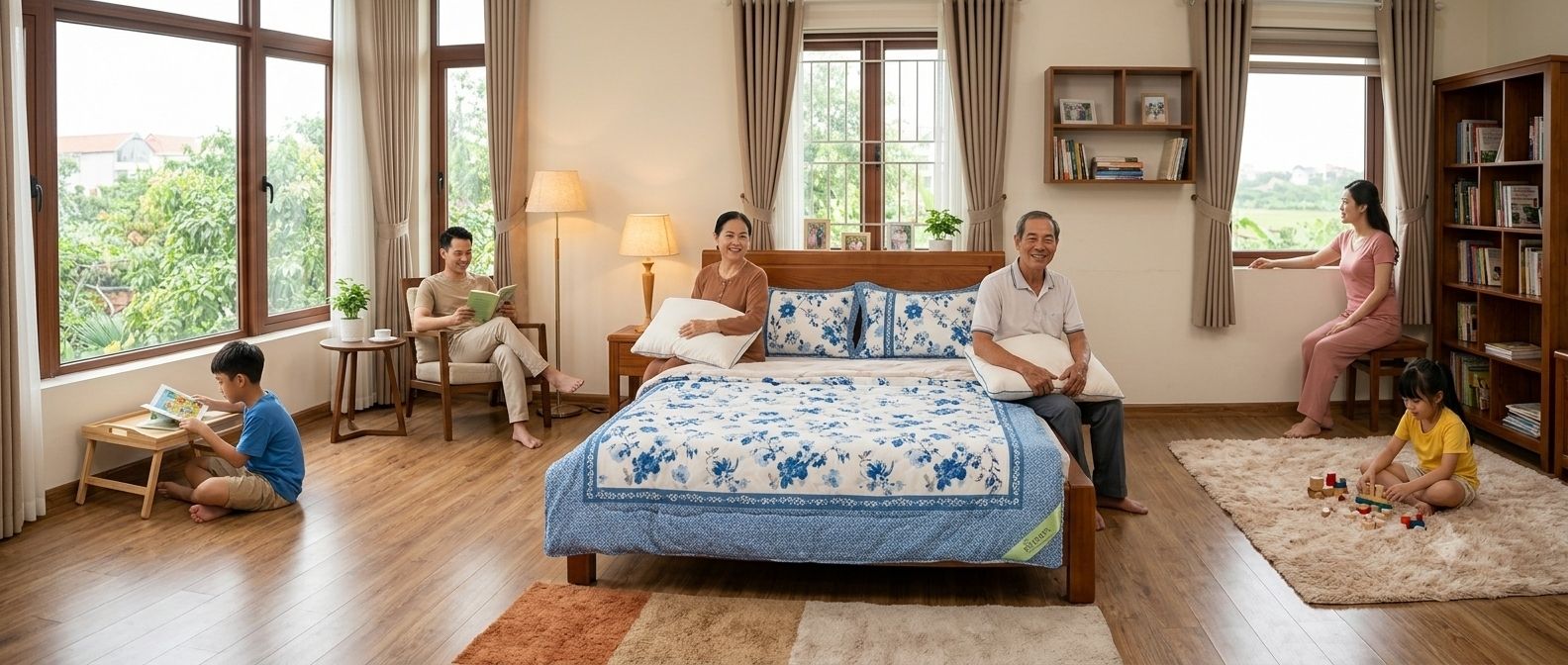 Hướng dẫn cách chọn chăn ga phù hợp