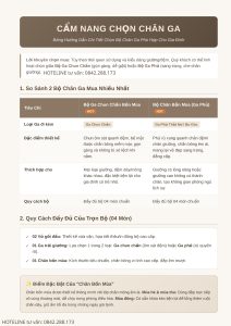 Hướng dẫn chọn chăn ga EVERON