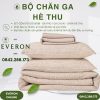 Trải giường thực tế bộ ga phủ Everon BPC701 cao cấp rủ đẹp