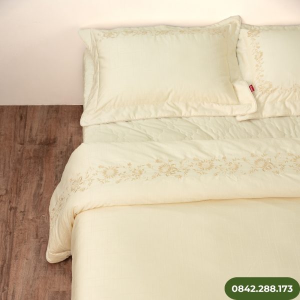 chăn ga everon cotton jacquard cao cấp