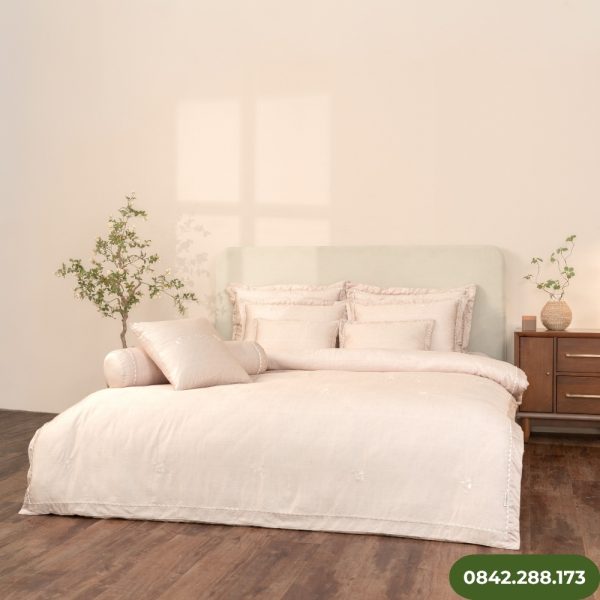 Vỏ gối Everon Ginkgo ESTC27001 họa tiết lá bạch quả