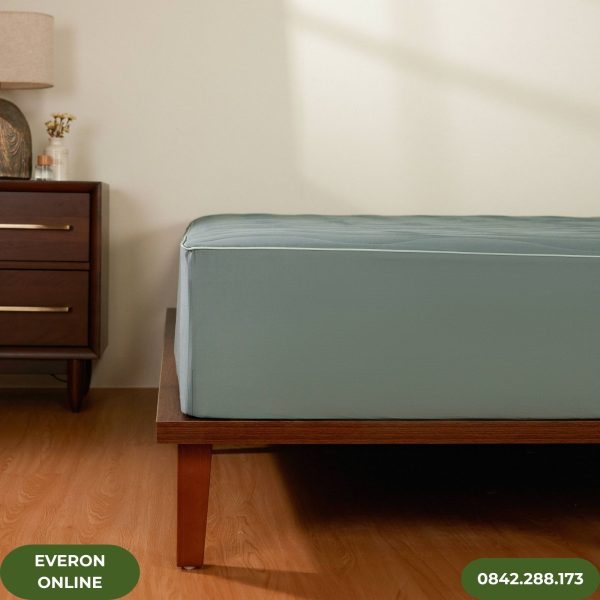 Chăn ga sinh thái Everon ESB26005 Mặt hồ xanh
