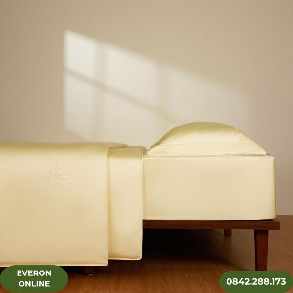 Bộ chăn ga gối Everon Vườn Nắng 2026 chuẩn hãng