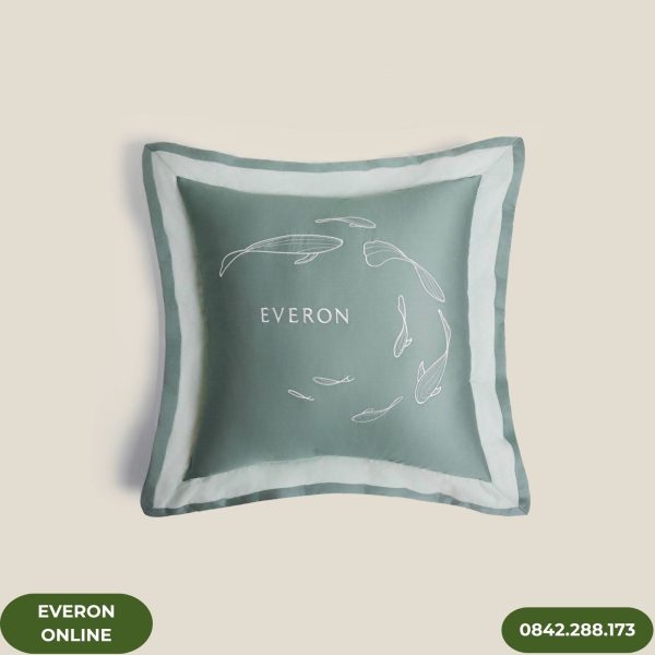 Chăn ga gối Everon ESB26005 Mặt hồ xanh giảm giá