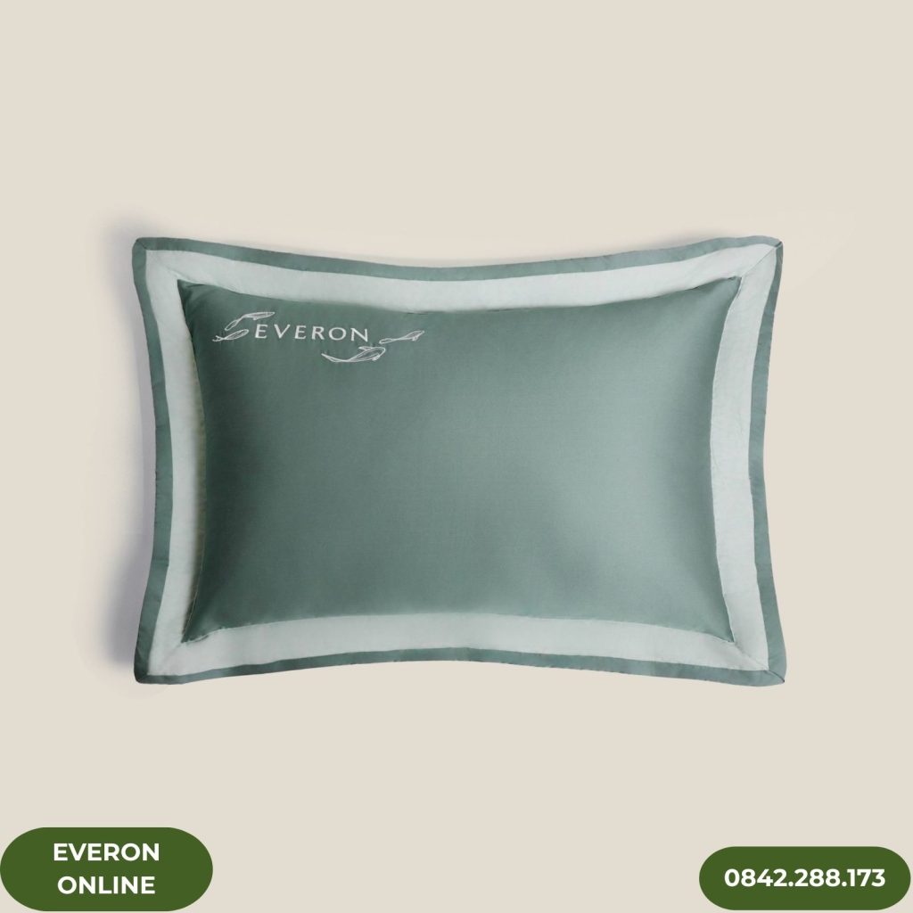 Bộ chăn ga gối Everon ESB26005 Mặt hồ xanh mẫu mới nhất