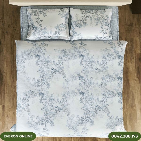 Drap giường cotton chính hãng EPC26012 Vườn cổ điển
