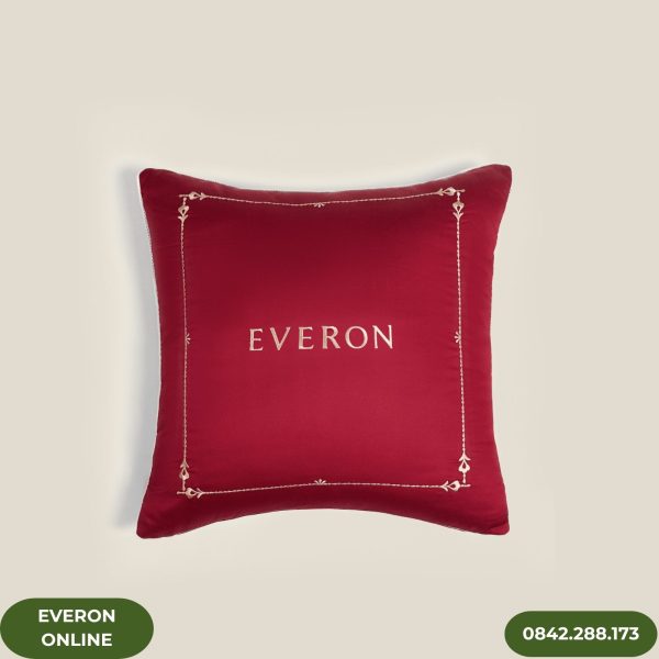Vỏ gối Everon ESTC26007 Cẩm Chướng Đỏ