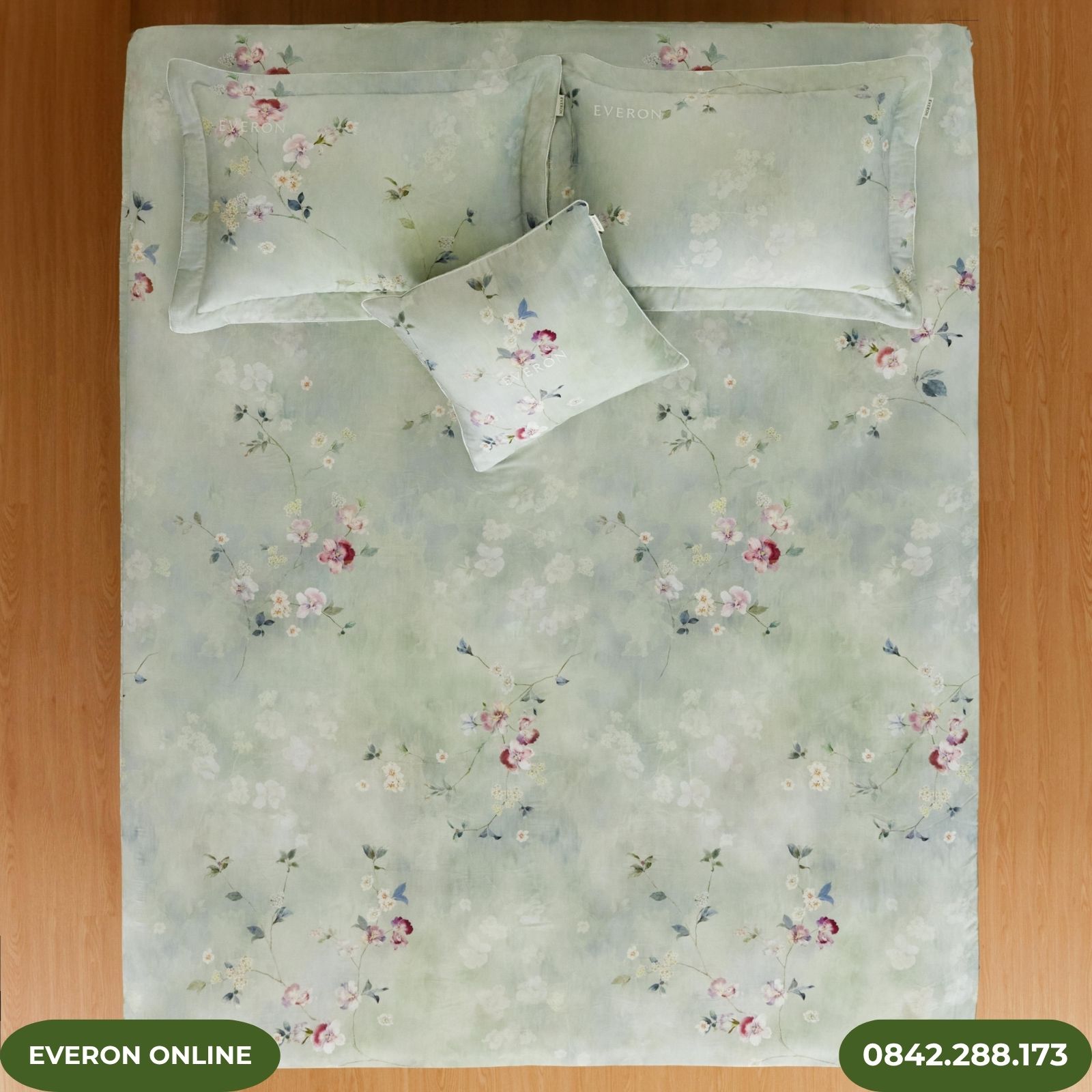 Chăn ga gối Everon Thu Thiên Thanh EPTC26011 Chăn ga gối Everon Thu Thiên Thanh EPTC26011