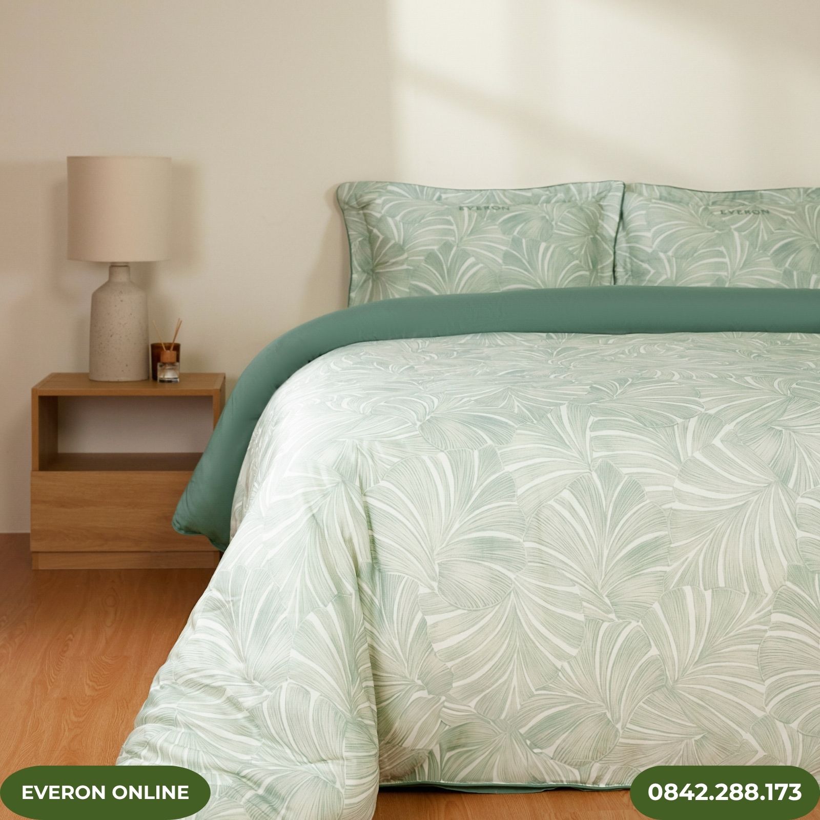 Bộ chăn ga gối Tencel Everon EPT26015 Bộ chăn ga gối Tencel Everon EPT26015