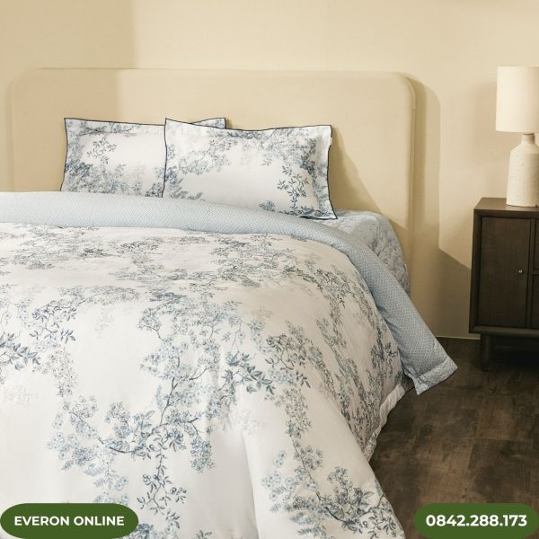 Vỏ Chăn Ga Gối EPC26012 BST Đơm Hoa Vườn Cổ Điển Hàng Mới