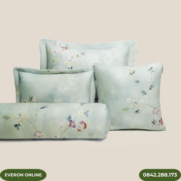 Set chăn ga gối Everon Thu Thiên Thanh EPTC26011