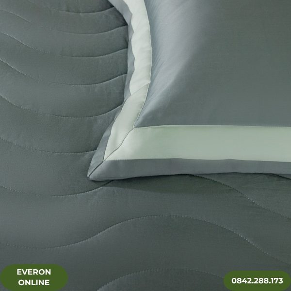 Vỏ chăn gối Everon ESB26005 Mặt hồ xanh cao cấp