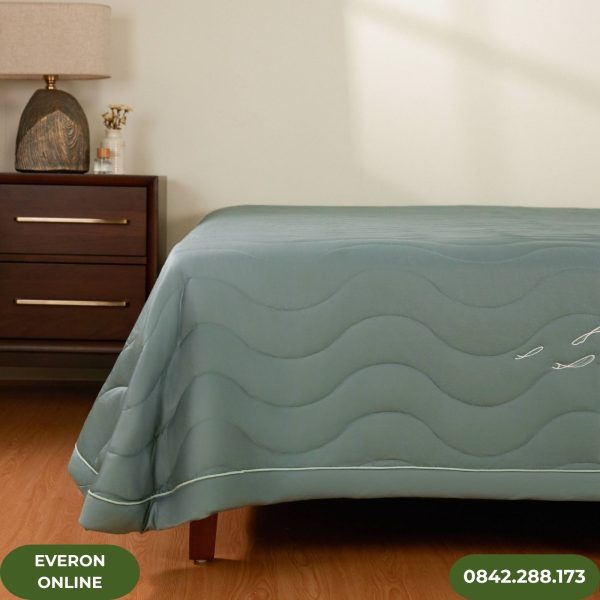 Bộ chăn ga gối cưới Everon ESB26005 Mặt hồ xanh
