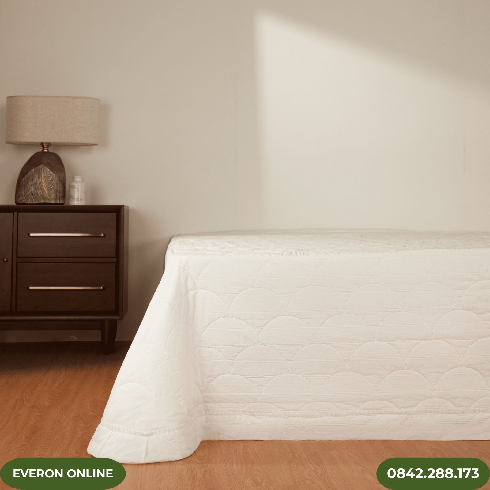 Bộ Chăn Ga Everon ASCD26103 Cotton Dobby Ngọc Trai Bộ Chăn Ga Everon ASCD26103 Cotton Dobby Ngọc Trai