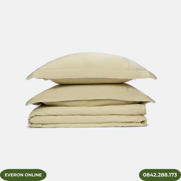 Bộ Chăn Ga Everon Cánh Hoa Vàng Tencel