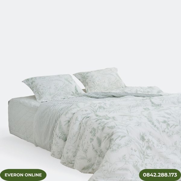 Bộ Chăn Ga Everon EPM25032 Hương Cây Cỏ