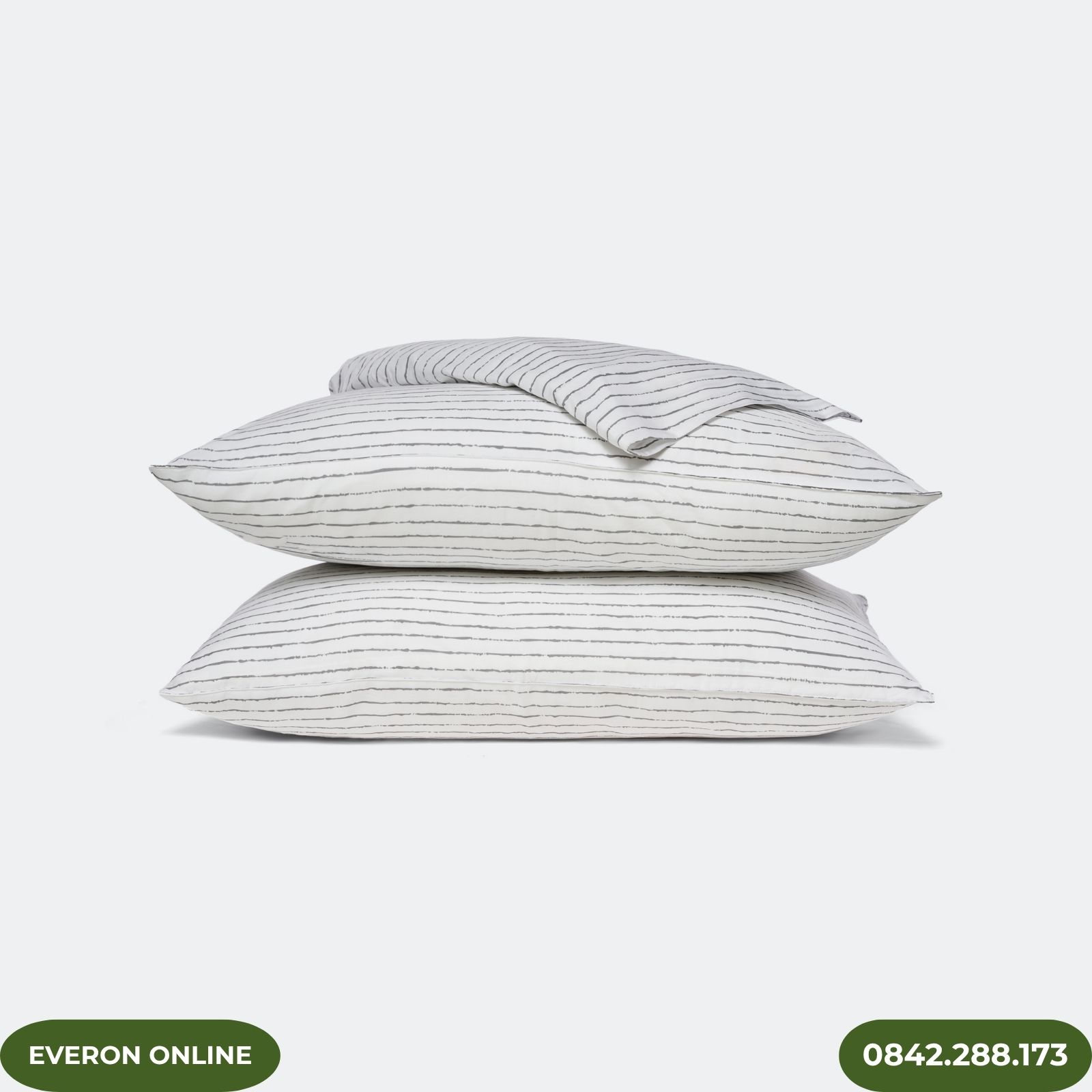 Bộ Chăn Ga Everon EPM25038 Kẻ Sọc Ngang Vải Modal Cao Cấp Bộ Chăn Ga Everon EPM25038 Kẻ Sọc Ngang Vải Modal Cao Cấp