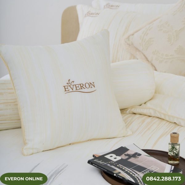 Bộ Chăn Ga Everon Hồ Sâu Sắc EPT25029 Chất Liệu Tencel (1)