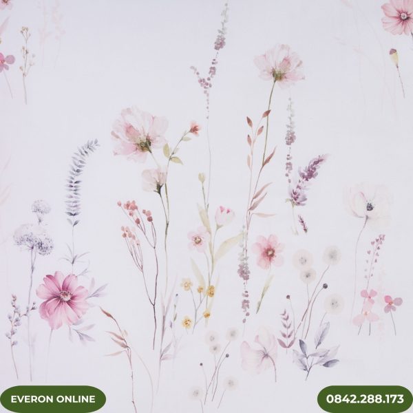 Bộ Chăn Ga Everon Mơ Êm EPT25017 Họa Tiết Hoa