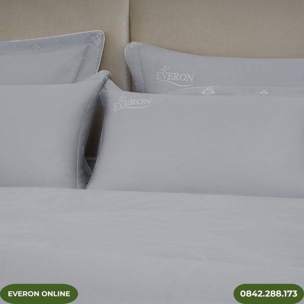 Bộ Chăn Ga Everon Tencel Hoa Thêu
