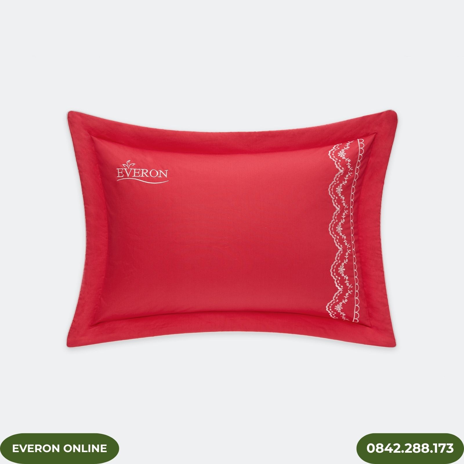 Bộ Chăn Ga Everon Yêu Nồng Nhiệt ESM25019 Hoa Thêu Modal Bộ Chăn Ga Everon Yêu Nồng Nhiệt ESM25019 Hoa Thêu Modal