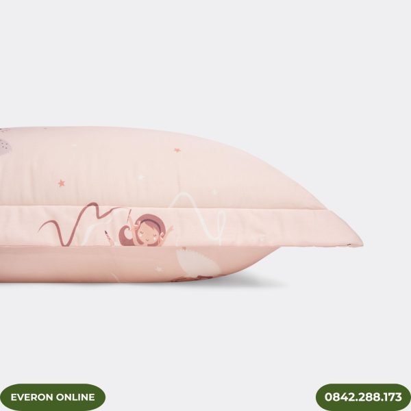 Bộ Chăn Ga Gối Bé Gái Everon Vũ Điệu Dịu Dàng