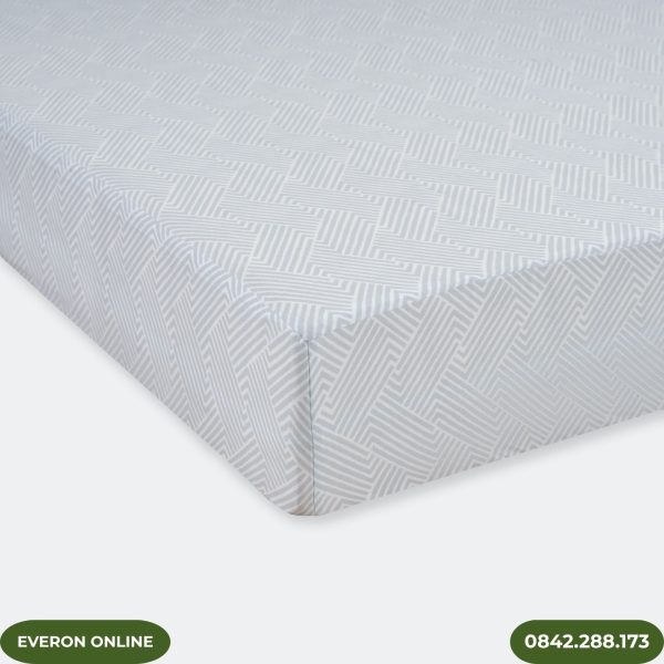 Bộ Chăn Ga Gối EPTC25037 Kỷ Hà Xám Everon Tencel Blend