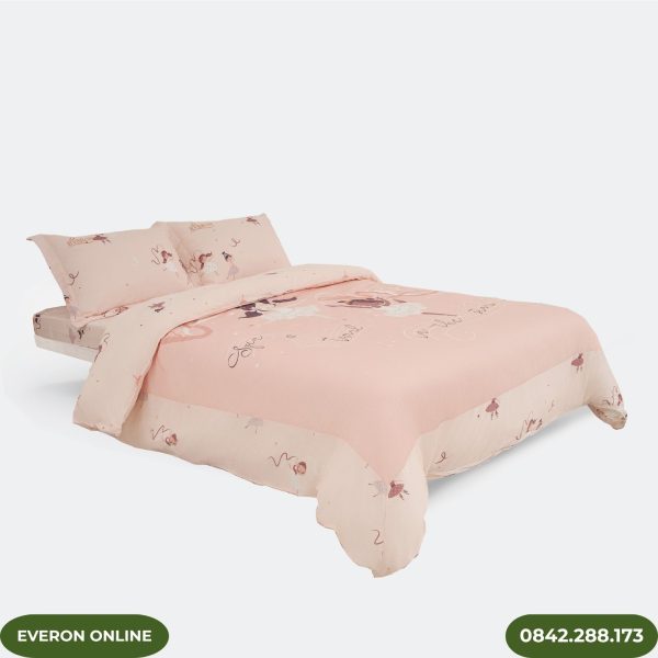 Bộ Chăn Ga Gối Everon BST Cutie CPM25203 Modal Cotton