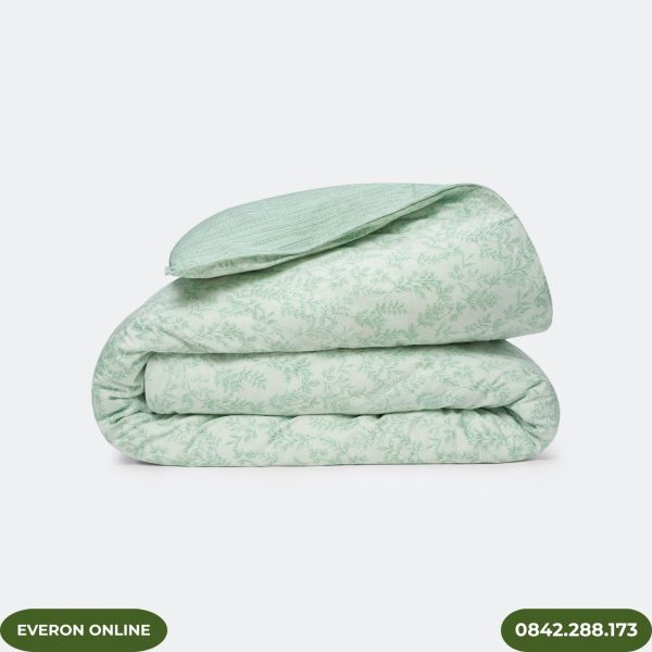 Bộ Chăn Ga Gối Everon BST Ever-on EPM25031 Lá Thạch Thảo