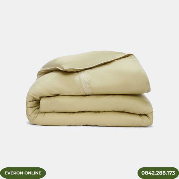 Bộ Chăn Ga Gối Everon Cánh Hoa Vàng Tencel Chính Hãng