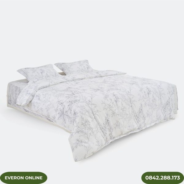 Bộ Chăn Ga Gối Everon Cao Cấp EPTC25036 Vườn Tươi Tốt