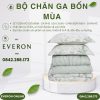 Bộ Chăn Ga Gối Everon Chính Hãng Hương Cây Cỏ EPM25032